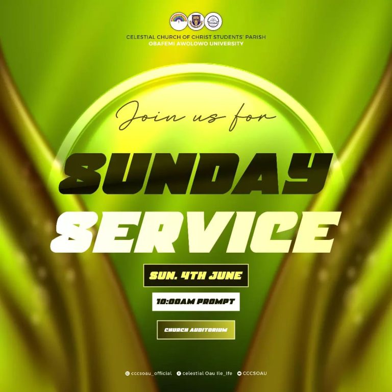 CHURCH AUDITORIUM 10:00 AM